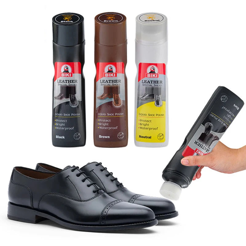 Leather Shoe Care Cleaning Liquid Polish