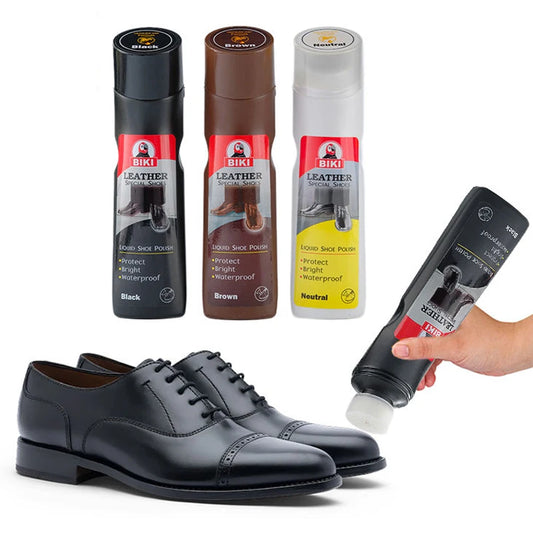 Leather Shoe Care Cleaning Liquid Polish