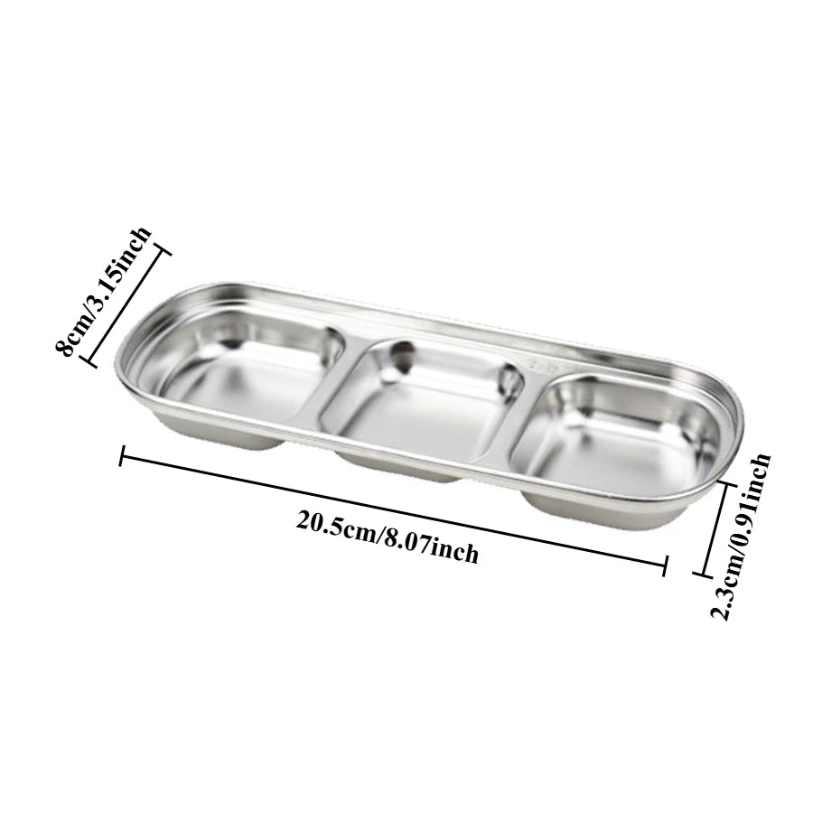 304 Stainless Steel Korean-Style Sauce Dish