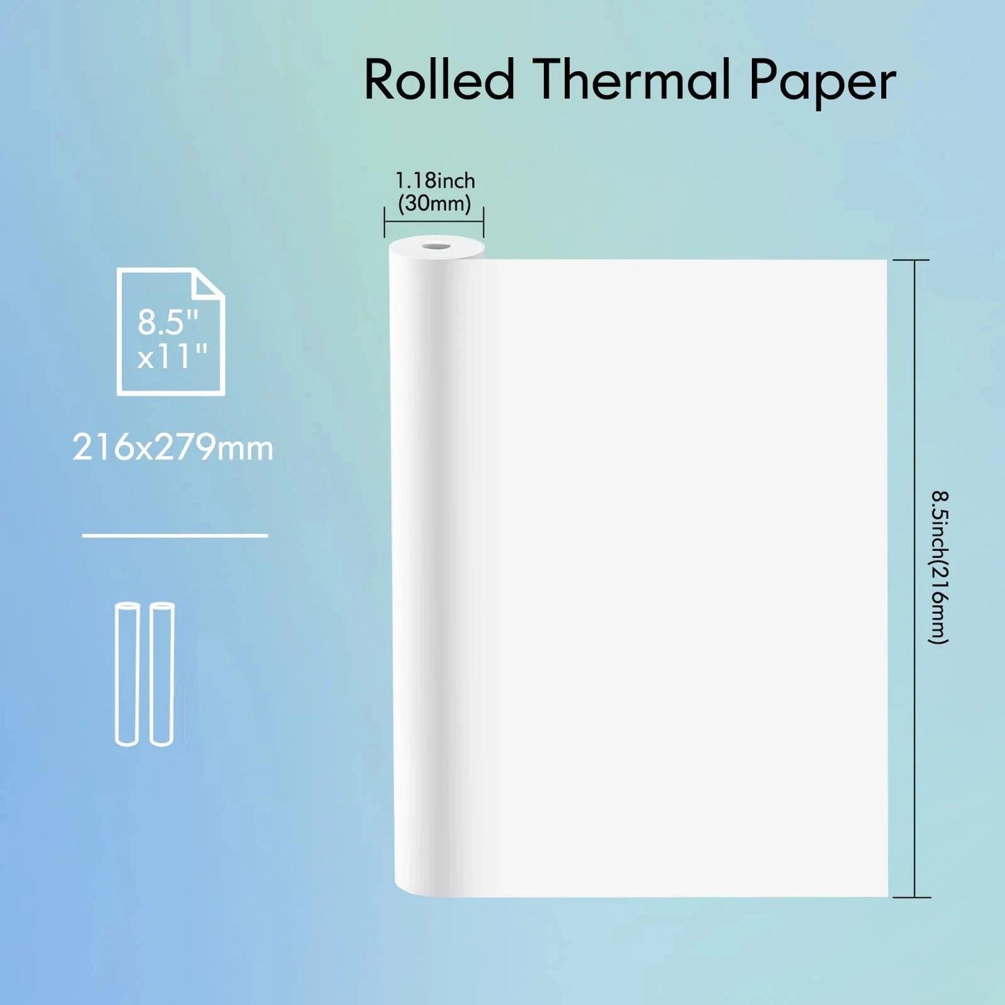 A4 Thermal Printer Paper Roll