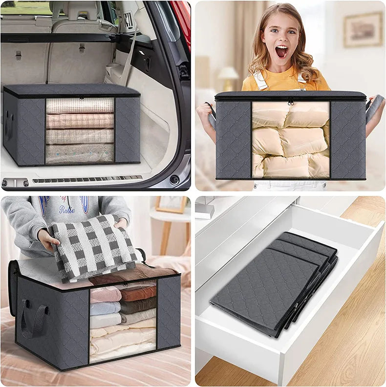 Large Foldable Clothes Storage Bag