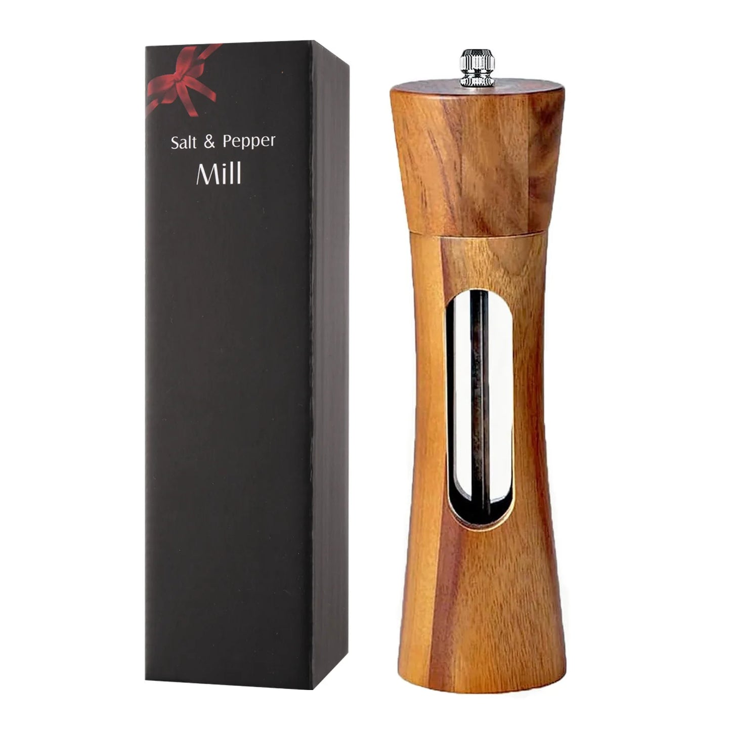 Manual Wooden Salt & Pepper Grinder