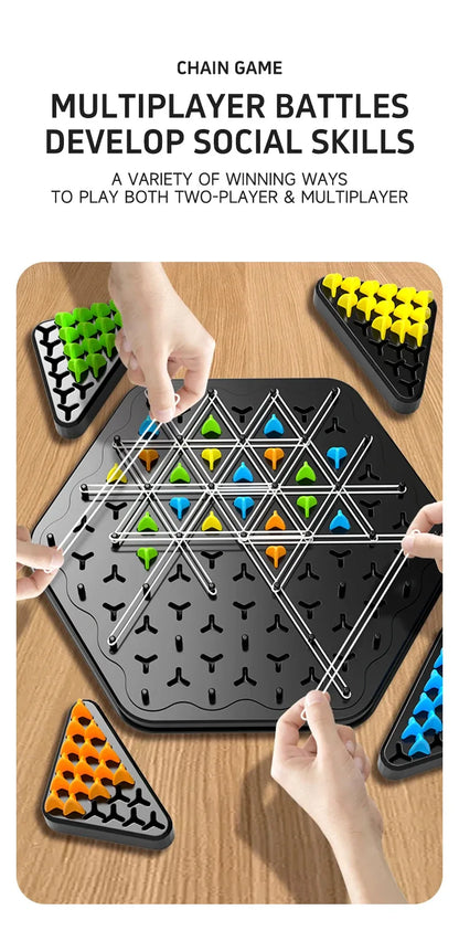 Triangle Strategy Chess Board Game
