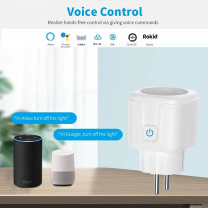 Tuya WiFi Smart Plug with Energy Monitoring