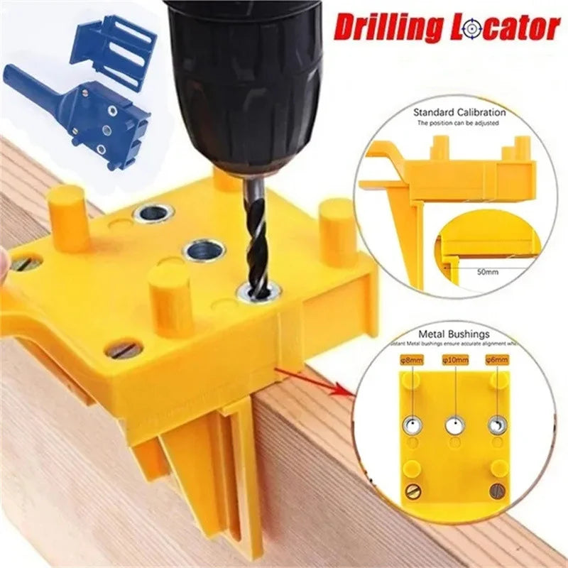 Woodworking Drill Guide Dowelling Jig Tool