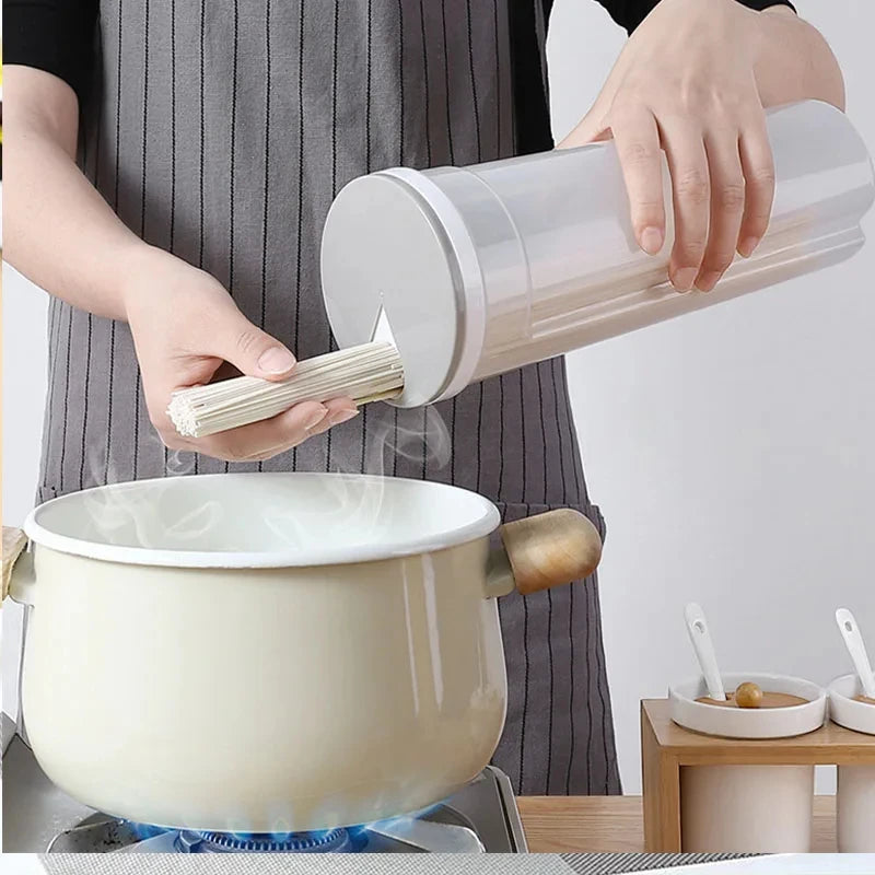 Airtight Pasta Storage Container with Divided Compartments