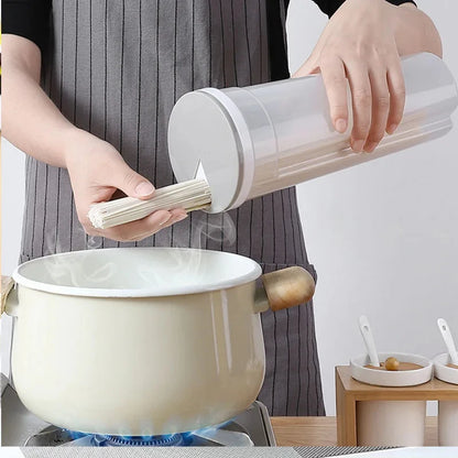 Airtight Pasta Storage Container with Divided Compartments