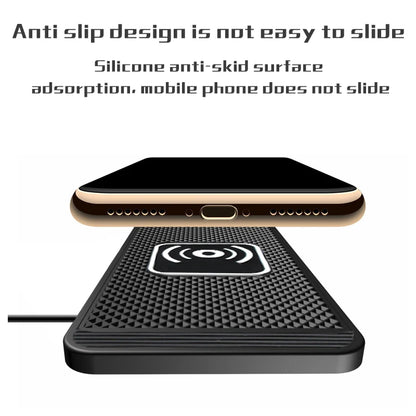 15W Qi Wireless Car Charging Pad