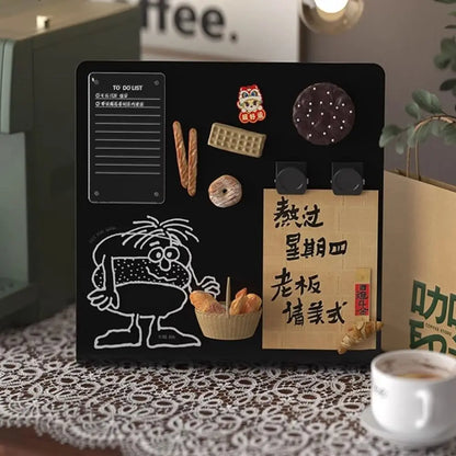 Vertical Magnetic Desktop Message Board