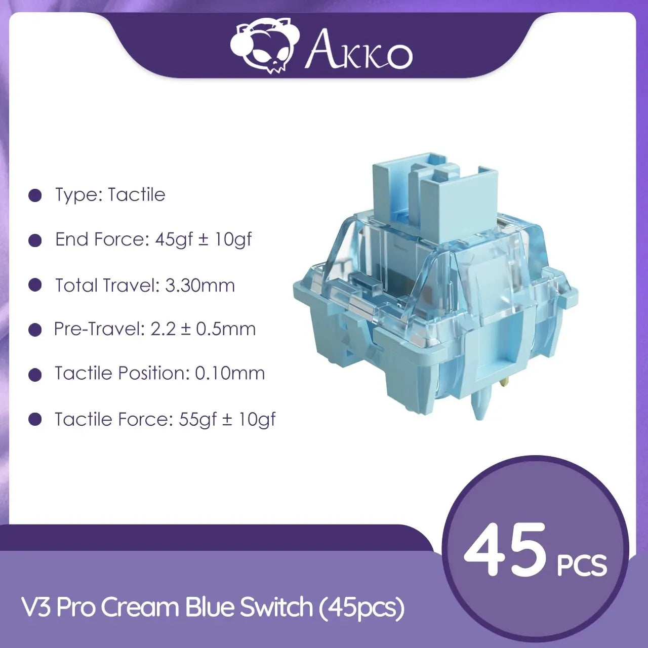 Akko V3 Pro Mechanical Keyboard Switches