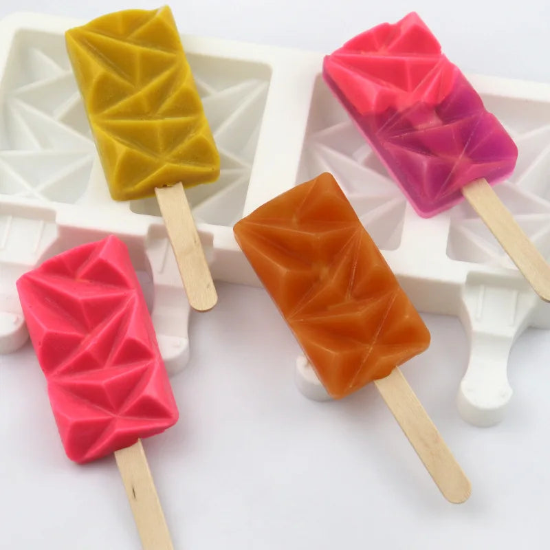 Silicone Ice Cream Popsicle Mould