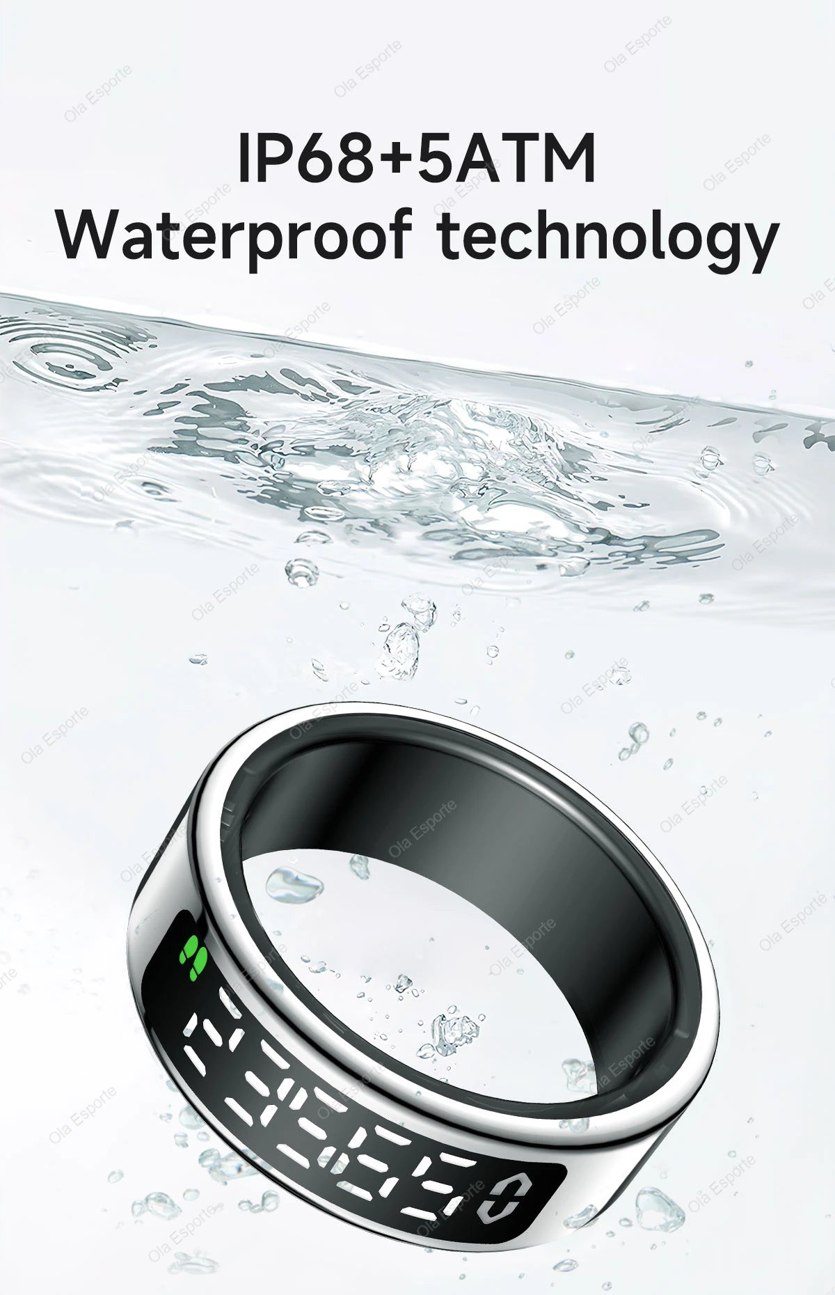 Smart Fitness Tracking Ring