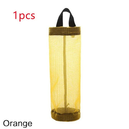 Wall-Mounted Grocery Bag Holder Dispenser