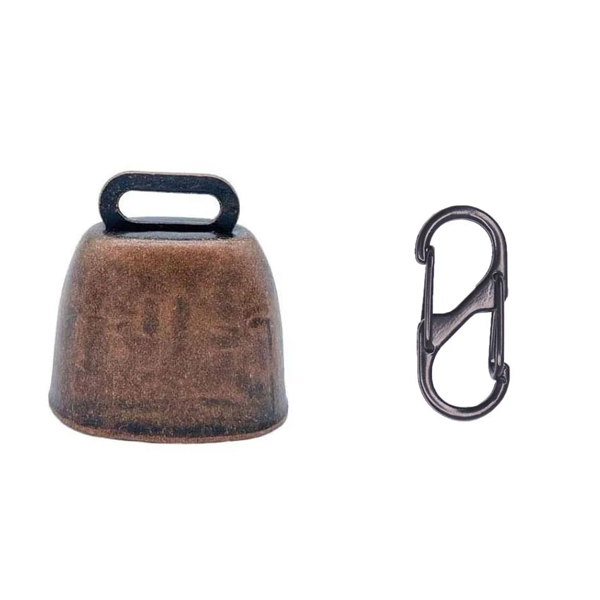 Title Livestock Grazing Bell with Locking Carabiner