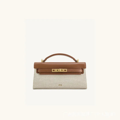 Crocodile Pattern Top Handle Satchel