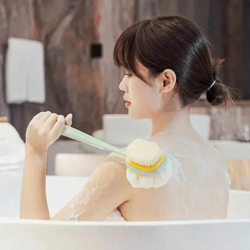 Long Handle Loofah Back Scrubber