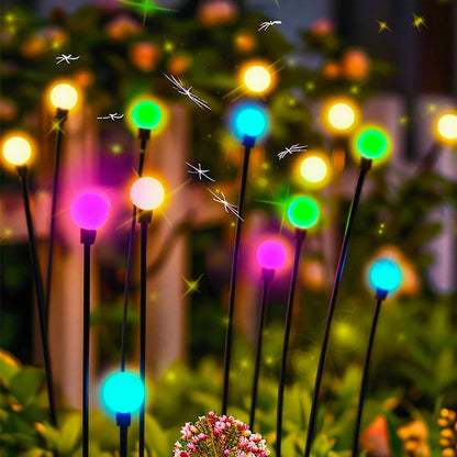 Solar Firefly Garden Lights