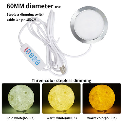 TWO TREES Adjustable LED Light Kit for Bambu Lab 3D Printers