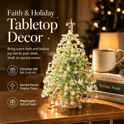 LED DIY Beaded Holiday Tree Kit
