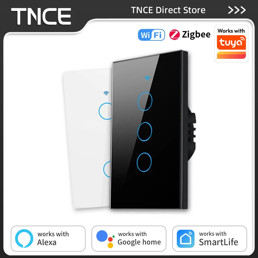 TNCE Tuya Smart Touch Wall Switch