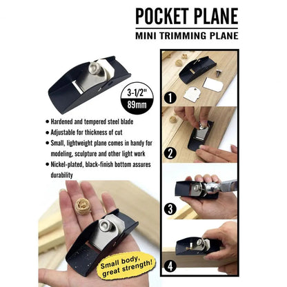 Mini Woodworking Hand Plane Tool