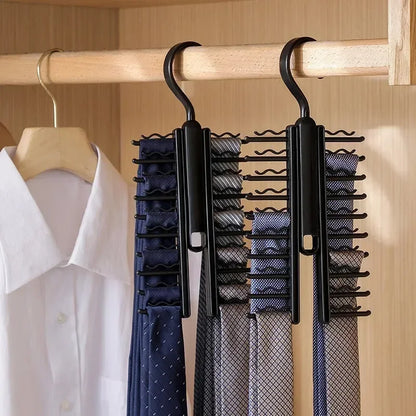 Rotatable Tie Hanger Organizer