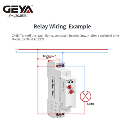 GEYA GRT8-B Off Delay Time Relay