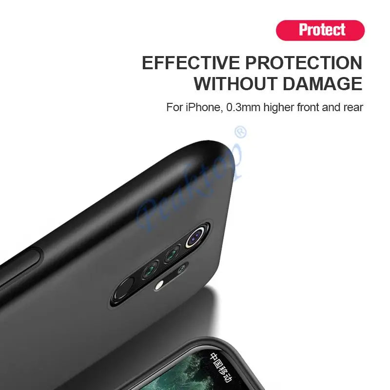 Matte PU Soft Silicone Frame Case For OPPO