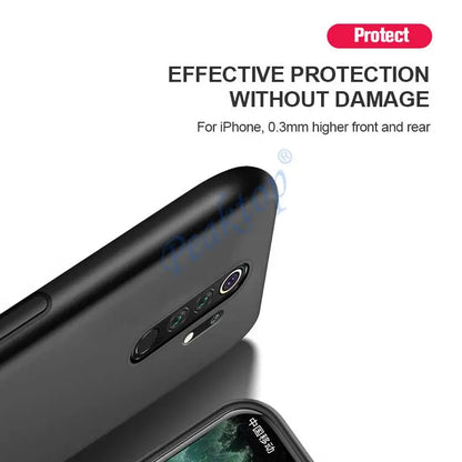 Matte PU Soft Silicone Frame Case For OPPO