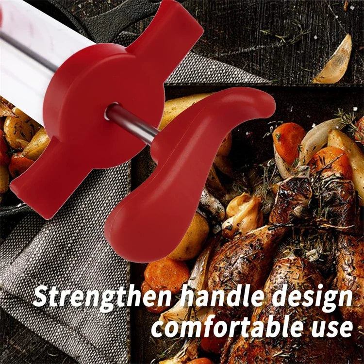 BBQ Marinade Injector Syringe Set for Turkey, Chicken, Beef & Pork