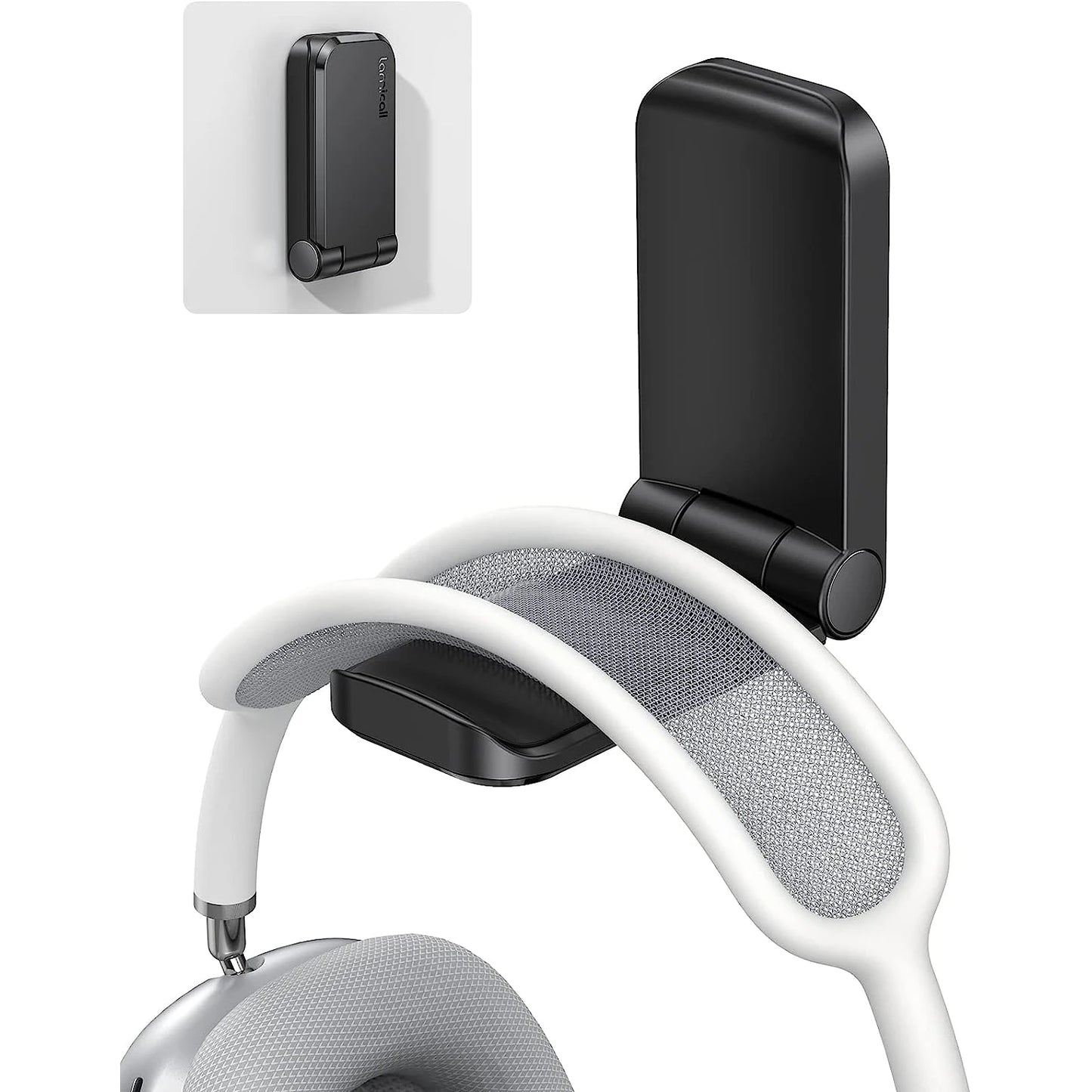 Foldable Adhesive Headphone Holder