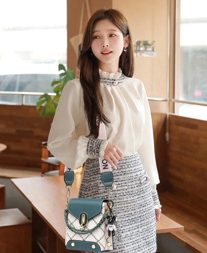 Mini Quilted Crossbody Phone Bag