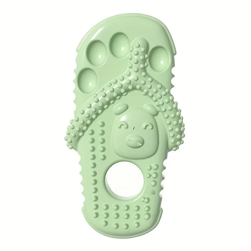 Slipper Shape Squeaky Dog Chew Toy