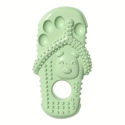 Slipper Shape Squeaky Dog Chew Toy