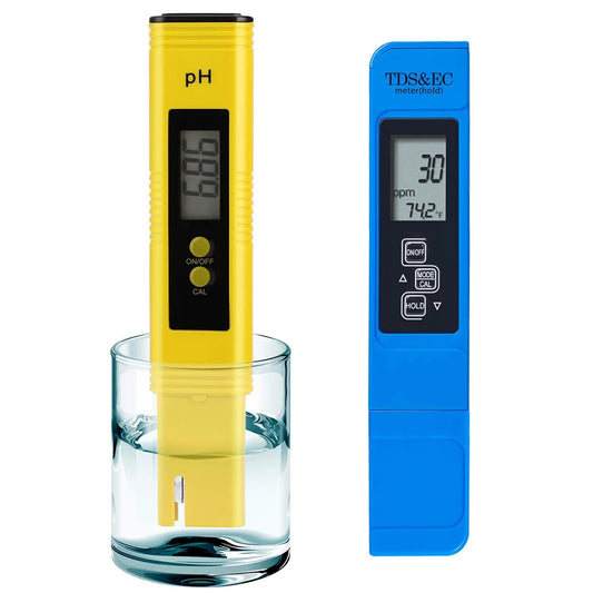 Digital pH & 3-in-1 TDS/EC Temperature Meter Kit