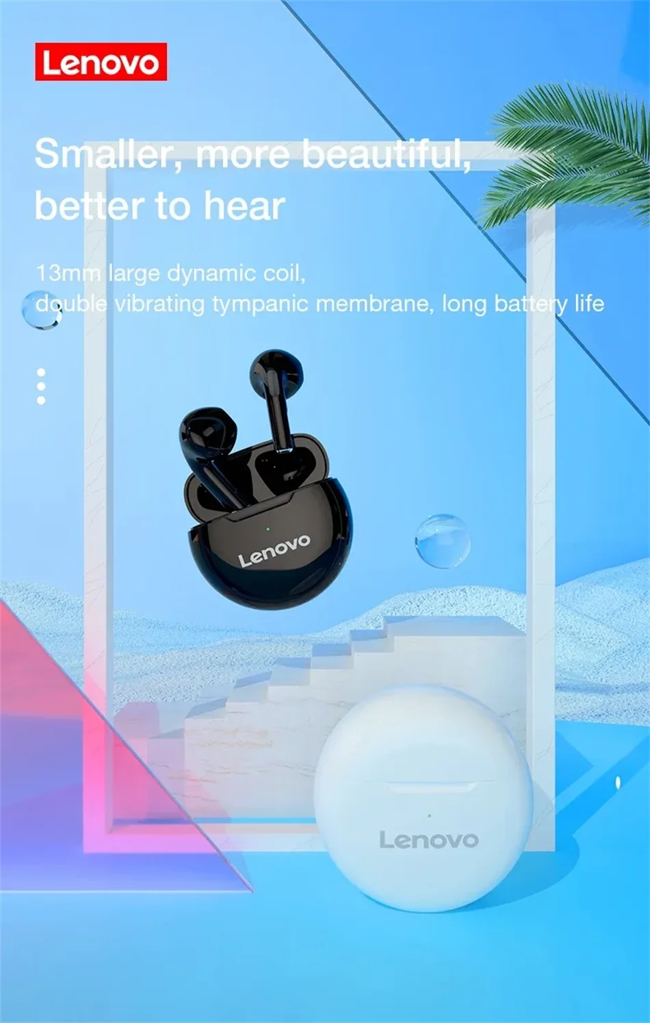 Lenovo XT53 True Wireless Bluetooth Earbuds