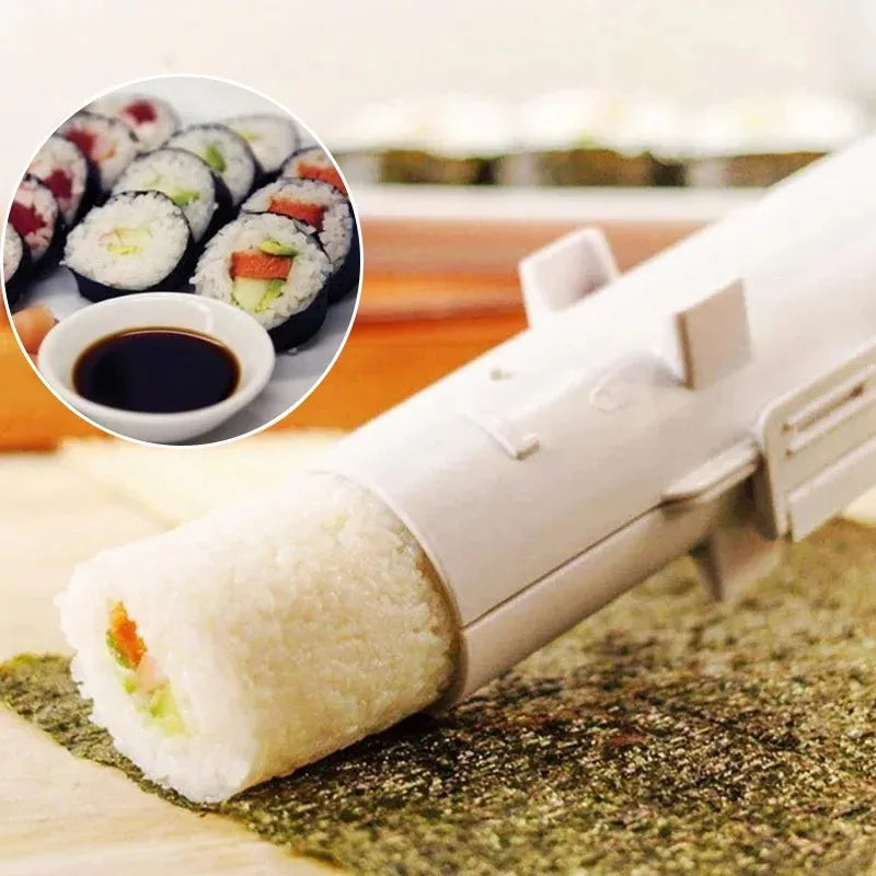 Quick Sushi Roll Maker & Rice Mold for Homemade Sushi