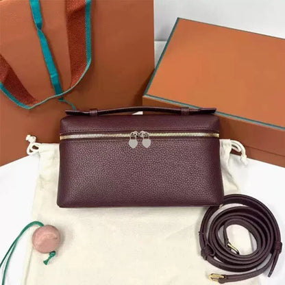 Women’s Genuine Leather Small Boston Bag