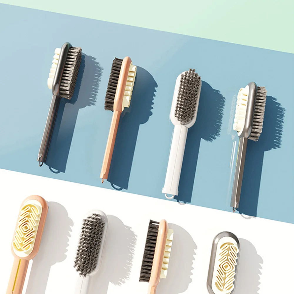 Long Handle Suede Shoe Cleaning Brush Set