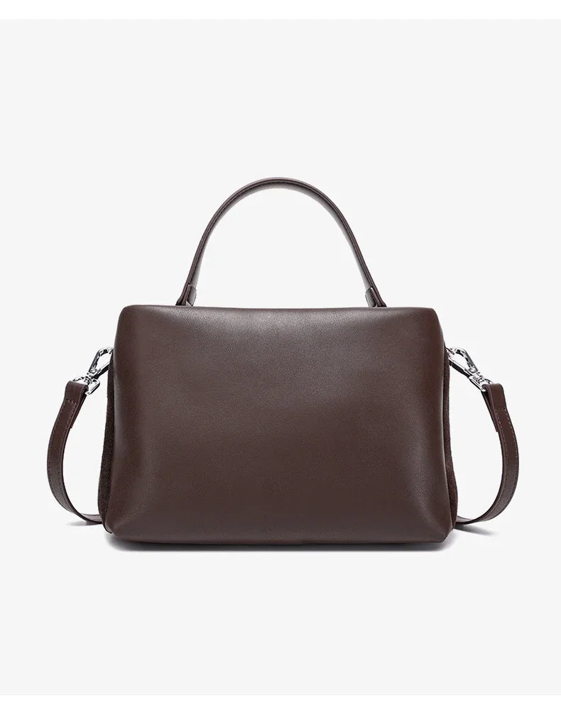 Women’s Suede Leather Flap Shoulder & Crossbody Bag