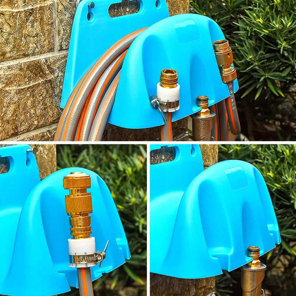 Wall-Mounted Garden Hose Holder