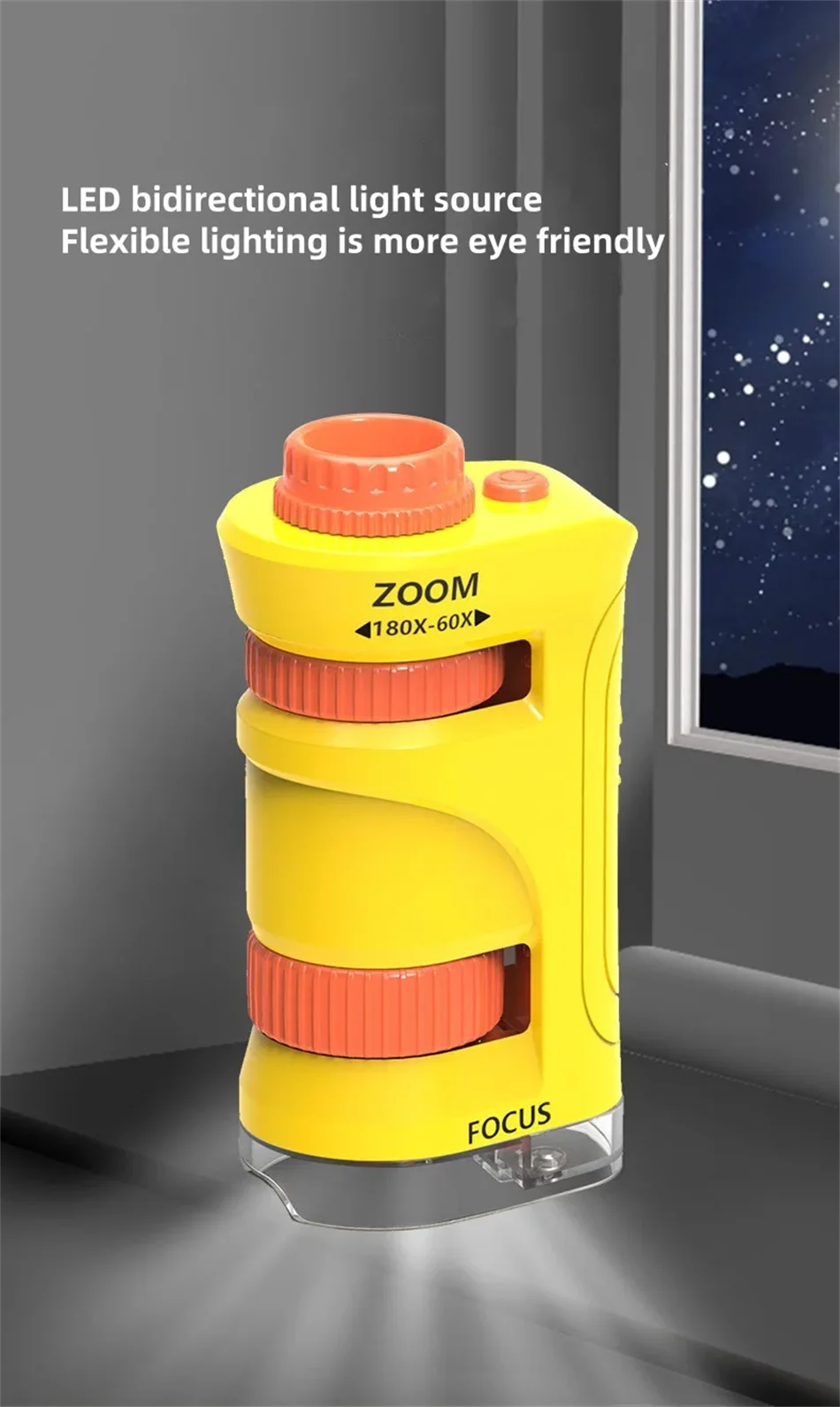 Portable Handheld Educational Microscope