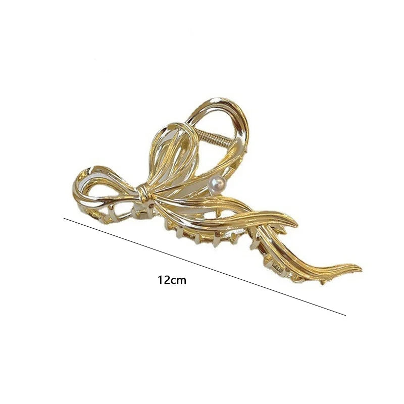 Geometric Metal Hair Claw Clip