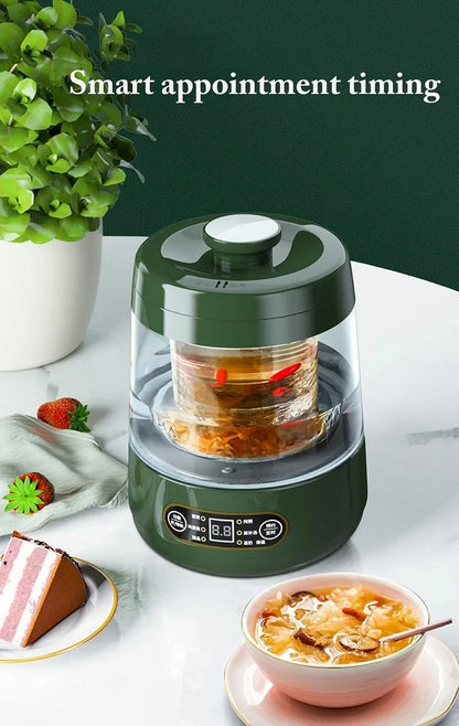 Portable Glass Stew Pot