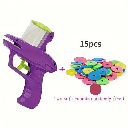 Interactive Foam Disc Launcher Toy