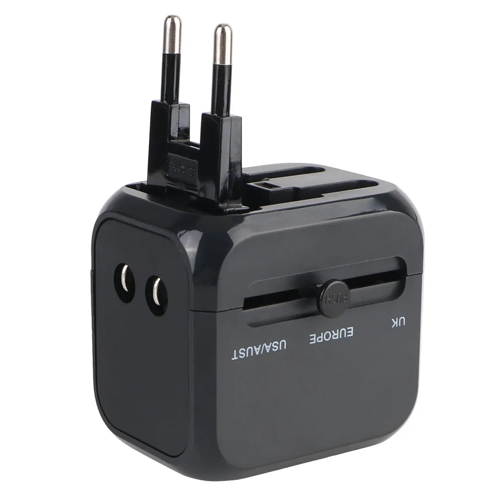 Universal Travel Adapter with USB & USB-C