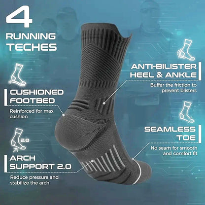 Men’s Cushion Sports Compression Socks
