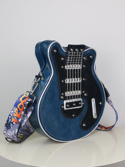 Guitar Shape Crossbody Shoulder Bag