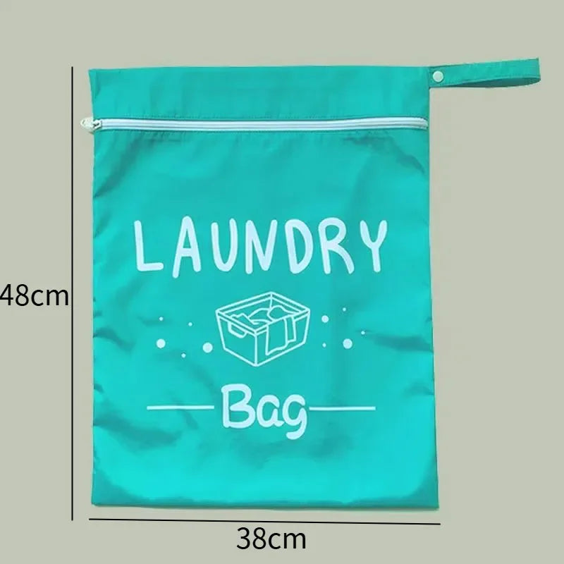 Waterproof Travel Laundry Bag with Zipper