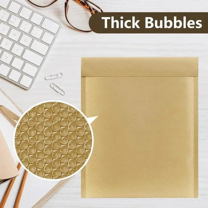 Padded Kraft Mailing Bags with Waterproof Bubble Protection